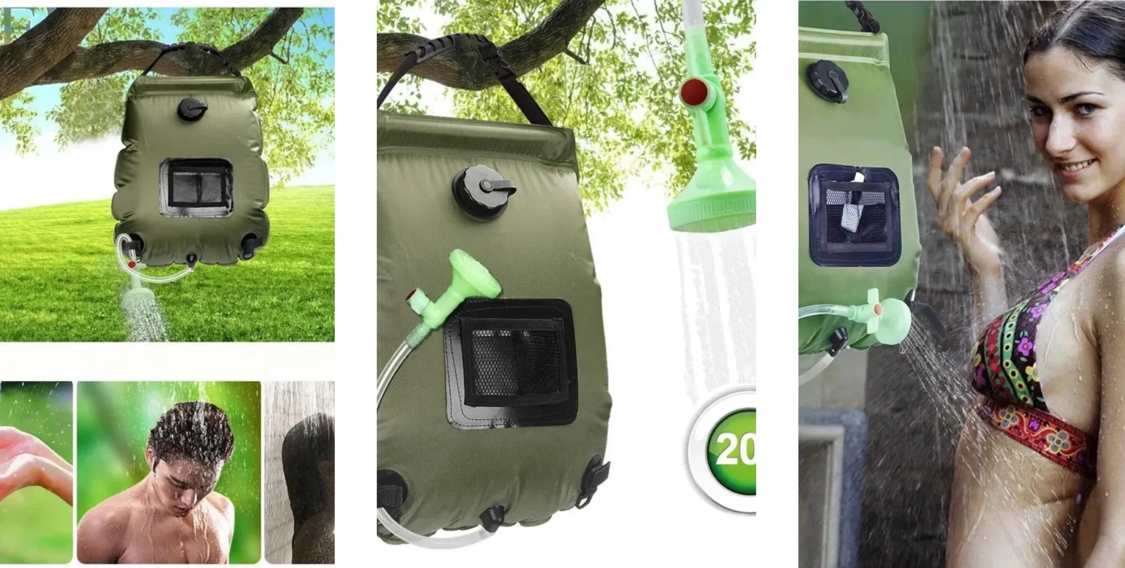 Douche solaire extérieure pour camping – Image 8