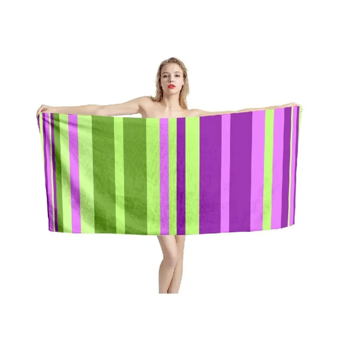 Serviette de plage ronde grande taille – Confort XXL pour bronzer à deux – Douce, absorbante et stylée – Image 18