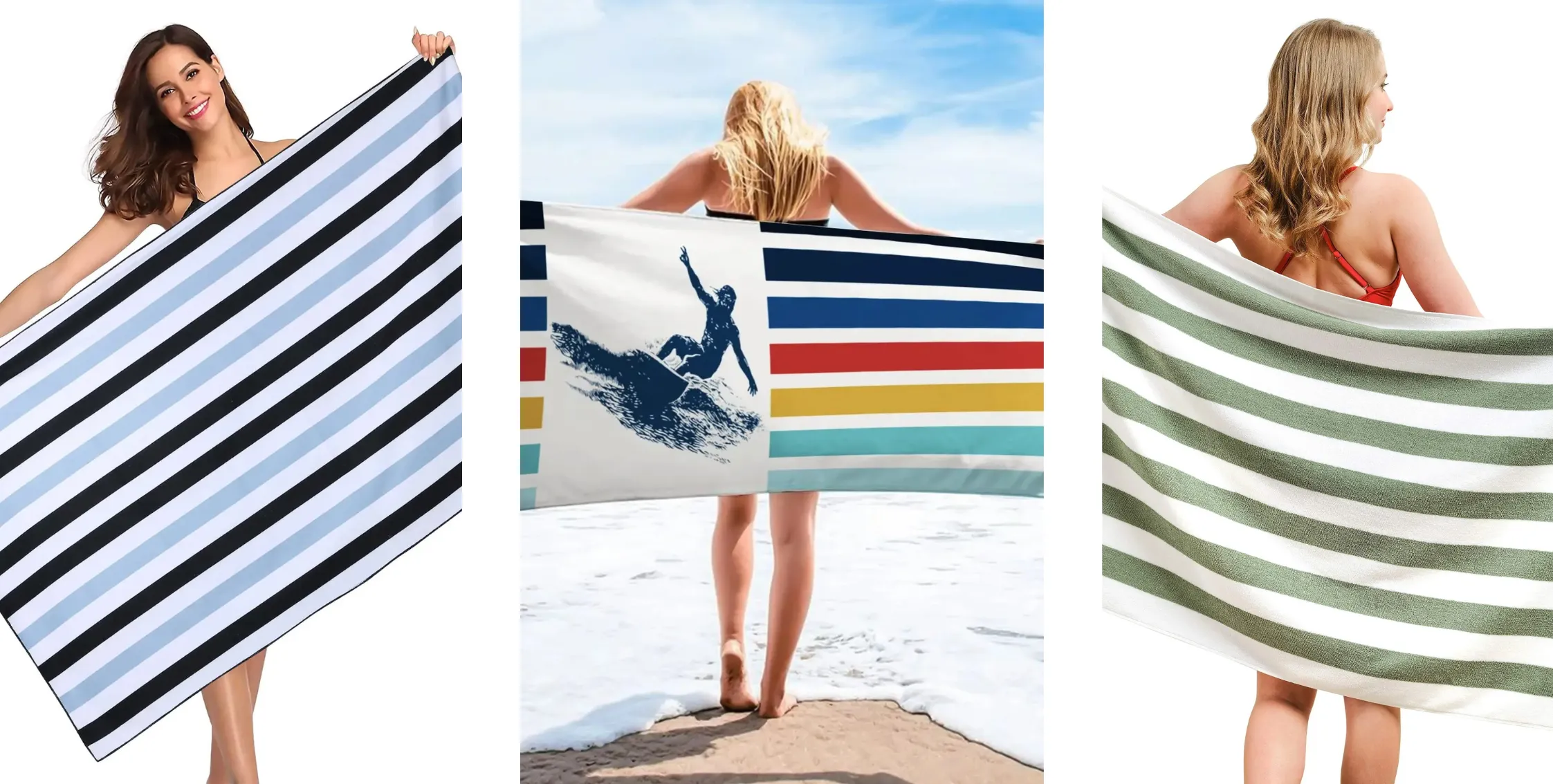 Serviette de plage ronde grande taille – Confort XXL pour bronzer à deux – Douce, absorbante et stylée – Image 20